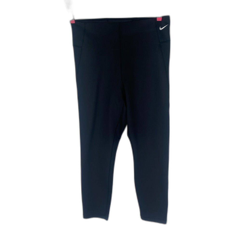 Nike Dri Fit Capri Leggings in Black Woman's Large Athletic Pants